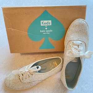 Keds Women’s Kate Spade Glitter Sneakers - 7.5